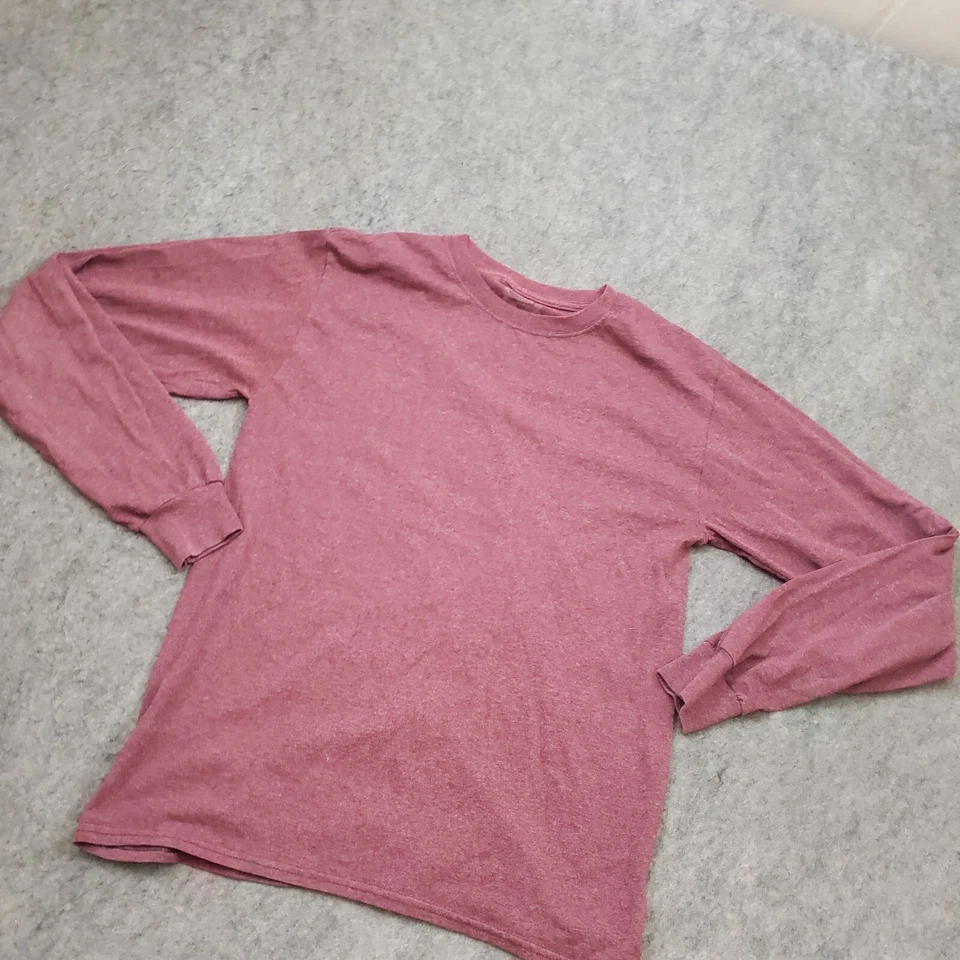 Рубашка Champion мужская маленькая красная уличная с длинным рукавом активная спортивная повседневная для взрослых - Изображение 2 из 4