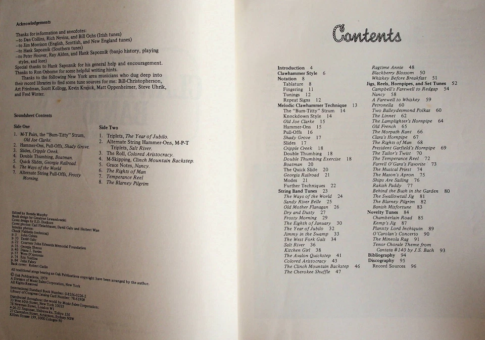 Нотный сборник песен Banjo Melodic Clawhammer Ken Perlman - Изображение 2 из 4