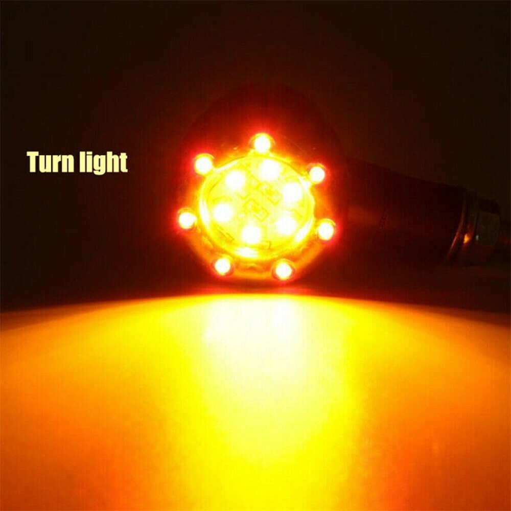 Motorcycles LED Brake Lamp Running Turn Signal Tail Light For Honda For