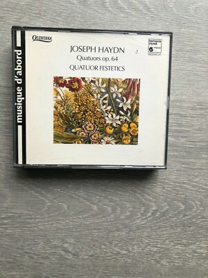 Quatuor Festetics-Joseph Haydn 2 cd album boxset