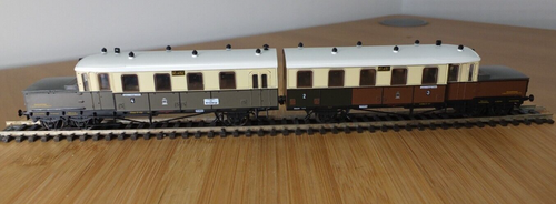 Liliput 177 20 HO gauge KPEV Wittfield BR AT3 AKKU articulated railcar - Picture 7 of 14