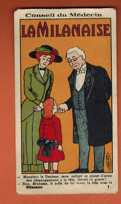 Chromo - La Milanaise ''Rat des Arztes - Läuse - Linsen - Ref.166