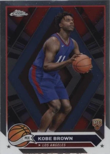 2023-24 Topps Chrome - Kobe Brown #18