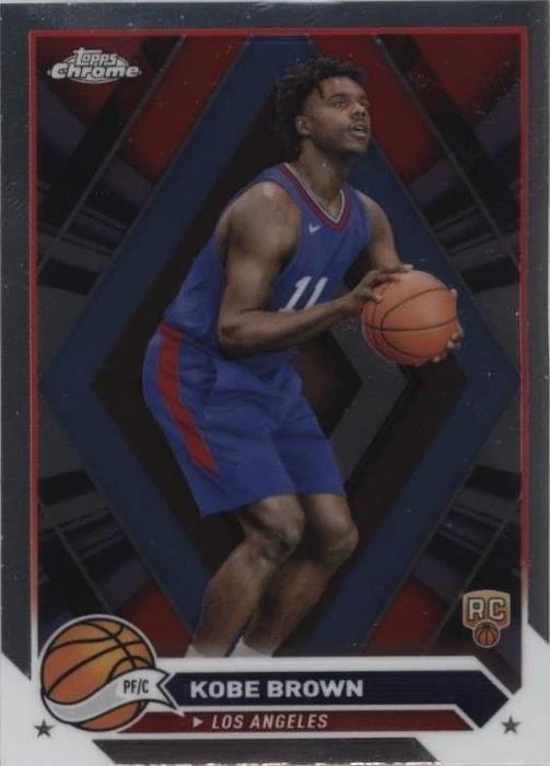 2023-24 Topps Chrome - Kobe Brown #18