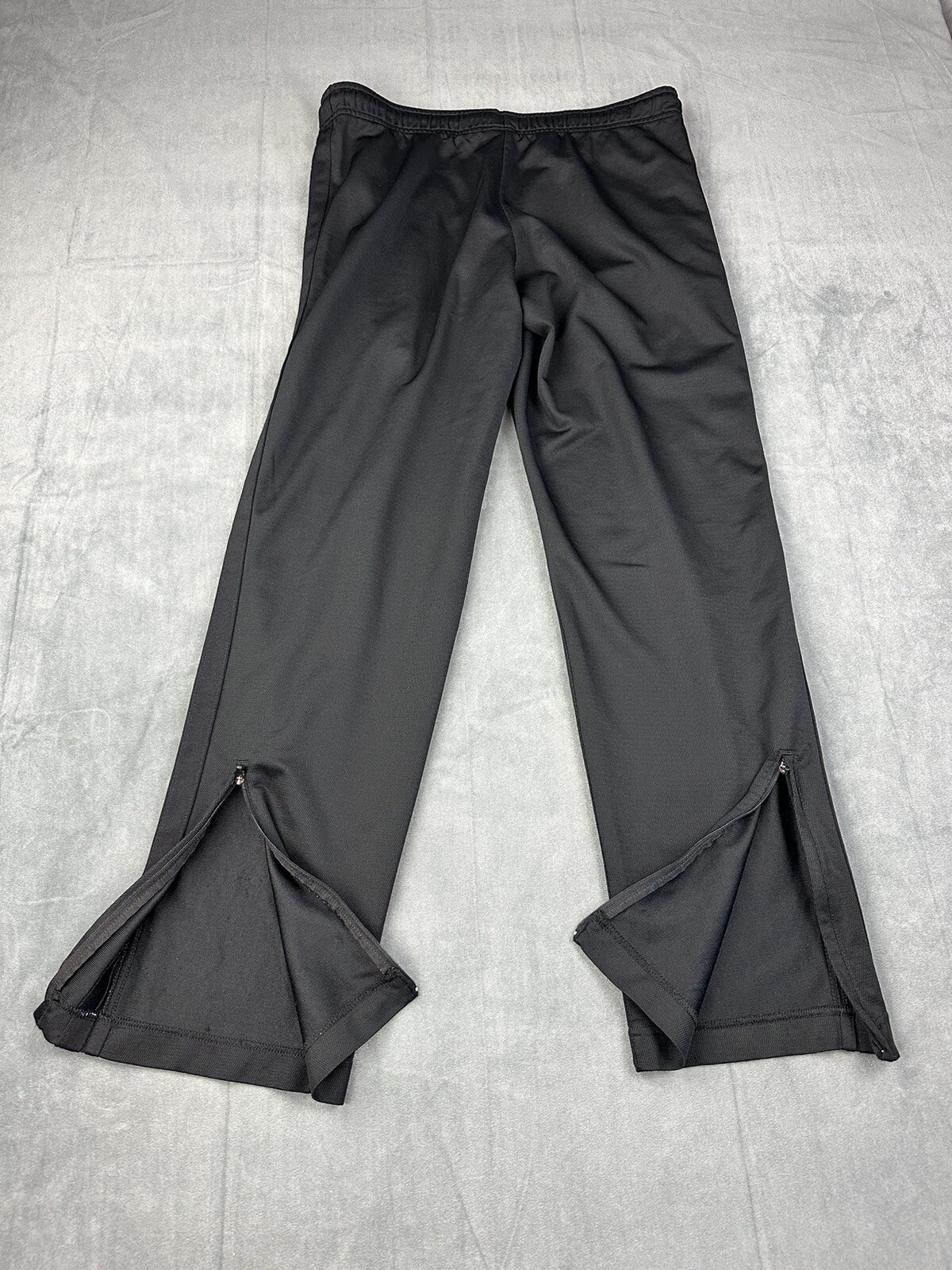 Nike Dri Fit Track Activewear Running Pants Ankle Zip 620067 Mens Sz M