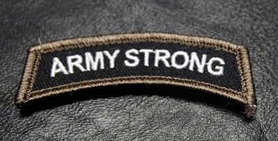 Army Rocker Tab Army Strong Rocker Tab Tactical Hook Patch (AM4) | eBay