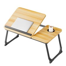 Laptop Desk for Bed Adjustable Laptops Stand with 5 Adjustable Angles Portabl...