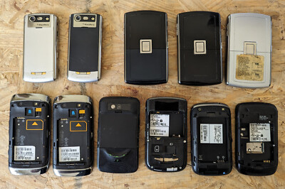 BlackBerry スマートフォン　11台セット　ジャンク Set of 11 Blackberry cell phones | eBay