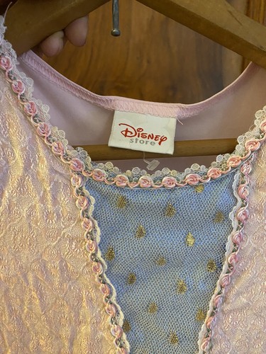 Deluxe Disney Cinderella Costume + Shoes Girls Size 6 Shoes 9/10 - Picture 3 of 17