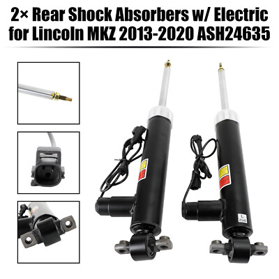 2× Rear Shock Absorbers w/ Electric für Lincoln MKZ 2013-2020 ASH24635 F14