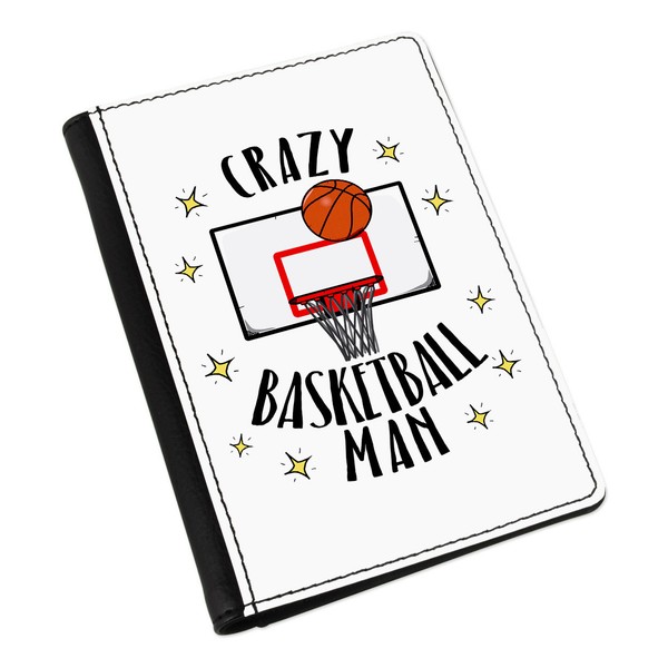 VerrüCkte Basketball Mann Passport Halter HüLle ÜBerzug GeldböRse - Lustig Sport-image