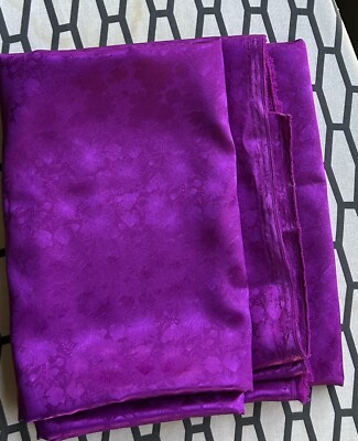 Fabric Vai May Ao Dai ViệtNam Lua Gấm Stretchable  2.2Yards (2m) W-60 (1m50 )