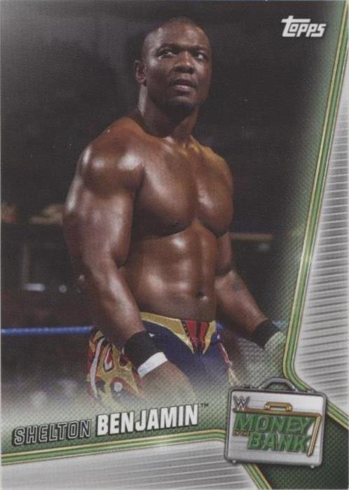 2019 Topps WWE Money in the Bank - Shelton Benjamin #78 - 1 of 1