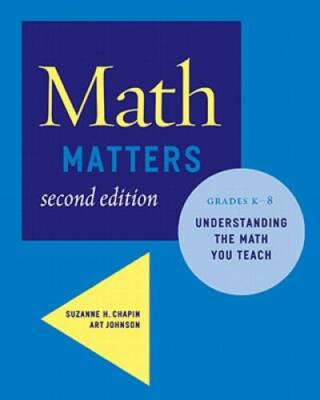 Math Matters: Understanding the Math You Teach, Grades K-8 ( - VERY GOOD
