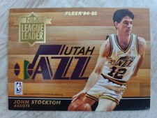 Basketball Collectible Card 🏀 Fleer 94 95 John Stockton Nate McMillan NBA