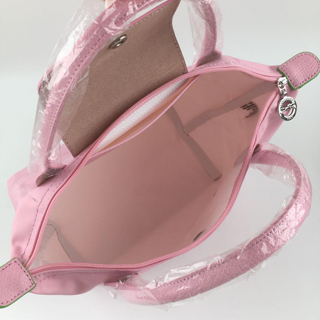 Longchamp Le Pliage S Original Pink W:13in collapsible