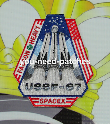 Space Falcon Heavy Mission Patch launch USSF-67 DOD NRO NASA Psyche
