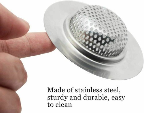 Premium Kitchen Sink Replacement Drain Waste Filter Plug Basin Strainer Drainer - Picture 7 of 12