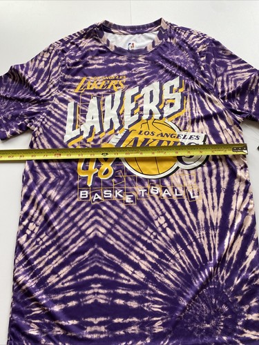 LOS ANGELES LAKERS TIE-DYE T-SHIRT MEN’S SIZE SMALL 100% POLYESTER NBA NEW - Bild 5 von 12