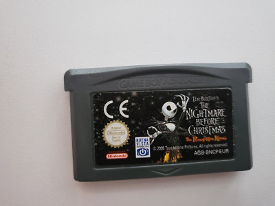 The Nightmare Before Christmas: der Kürbiskönig Nintendo Game Boy Advance GBA