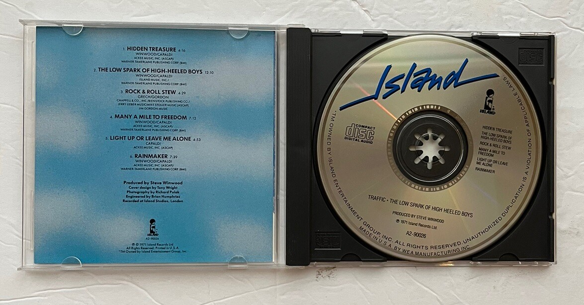 （sic）boy vividboooy km heavens drive Low Spark of High Heeled Boys by Traffic (CD, A290026 | eBay