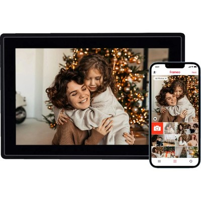 A Rollei Smart Frame WiFi 100 Digitaler Bilderrahmen Schwarz 10.1 Zoll AUSSTELLE