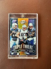 2018 Panini Contenders Optic #TT-NEP Tom Brady Rob Gronkowski /10