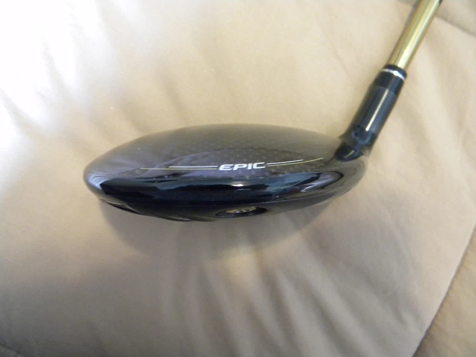 NEW! Callaway Epic Max Star Fairway, LH, 3 wood - 15 drgrees,  "R", + head cover - Image 4 of 4