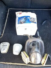 3M 6000 Series Reusable Full Face Respirator Mask 6800M Medium, EXP 04/2028