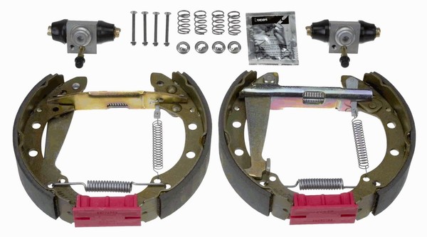 TRW Bremsbackensatz Superkit GSK1511 FüR Audi Lupo Golf A2 VW Seat 8Z0 Arosa 1H1-image