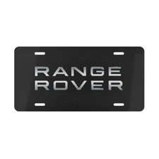 Range Rover, License Plate New Car Tag Metal Aluminum - USA
