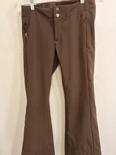 The North Face Women's Sz XS Brown APEX STH Softshell Snow Ski Pants