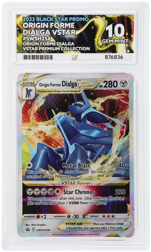 Origin Forme Dialga VSTAR graded ACE 10 for sale on eBay