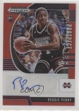2020 Panini Prizm Draft Picks Prospect Red 52/199 Reggie Perry #PA-RP Auto 0c2