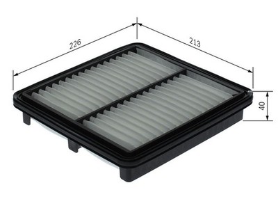 Bosch F 026 400 667 Luftfiltereinsatz für MAZDA
