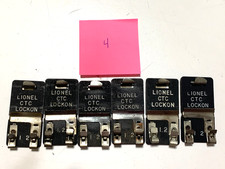 Lionel CTC Track Lockon Lot of 6ct , O  O-27 scale- Set 4
