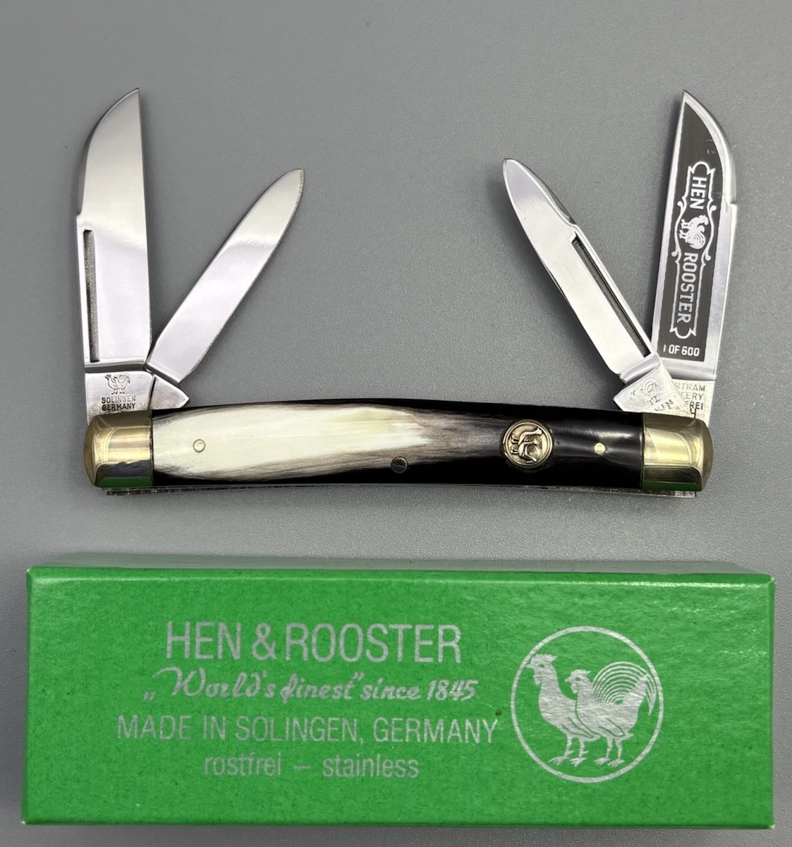 Hen & Rooster Original Collectible Folding Knives 4 Blades for 