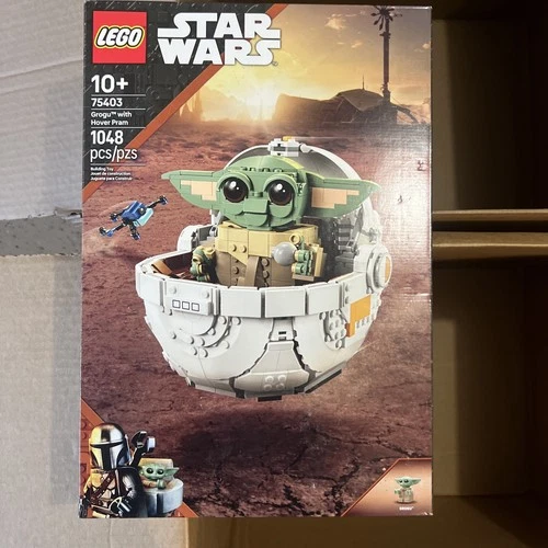New Lego Star Wars Grogu with Hover Pram Building Set 75403