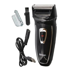 BARBASOL® Men's Rechargeable Foil Shaver with Pop-up Trimmer