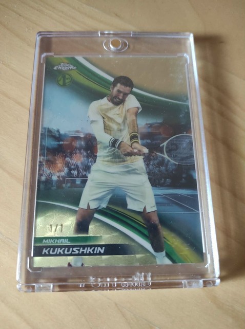 Topps Chrome Tennis 2025 - Mikhail Kukushkin Superfractor 1/1