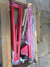 Red Drywall Lift Panel Hoist Plasterboard Sheetrock Jack Lifter Rolling Tool