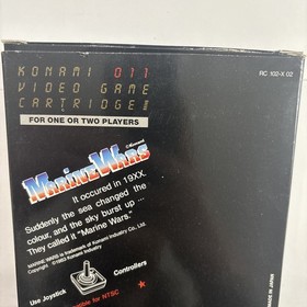 Atari 2600 Marine Wars Complete in Box Tested Working CIB