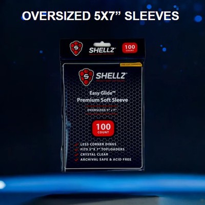 5x7'' Oversized Easy Glide Soft Sleeves