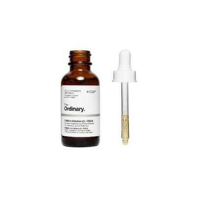 The Ordinary Caffeine Solution 5% + EGCG, Depuffing Eye Serum for Dark Circles