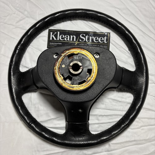 HONDA Integra DC2 Si-VTEC Genuine Leather Steering Wheel JDM - Picture 8 of 10