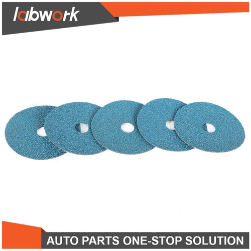 Labwork Zirconia Resin Fiber Grinding & Sanding Discs 25 Pcs 36 Grit 4-1/2"x7/8" - Picture 6 of 15