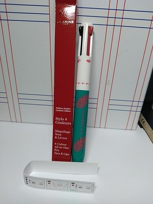 Clarins Stylo 4-Colour All In One Pen Eyes For Eyes & Lips Limited Edition - NIB