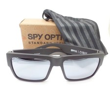 Spy Optics Cyrus Sosi Matte Black Silver Spectra Mirror New Sunglasses