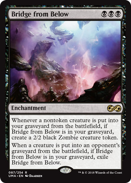 Magic MTG - Bridge from Below - Ultimate Masters - MINT/NMINT - EN - FOIL
