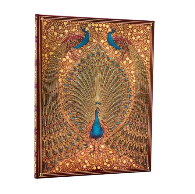 Hafiz’s Peacocks (Sangorski & Sutcliffe) Ultra Unlined Hardcover Journal